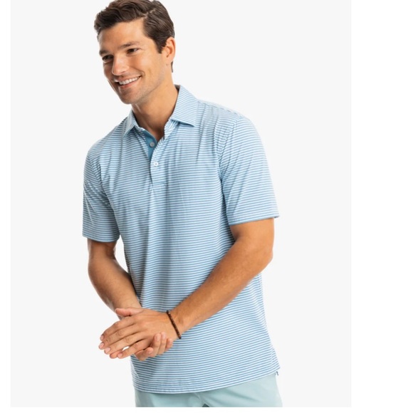 Liberty Stripe Performance Polo by Southern Tide